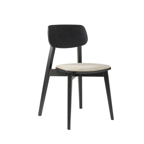 現代風チェア - HELLEN OVAL ONE SE02 - New Life Contract - 屋内用 / 布製 / 革製