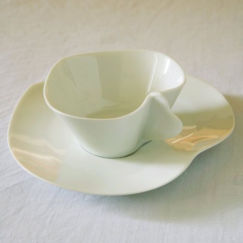 リモージュ陶製コーヒーカップ - COEUR - Jacques Pergay - レストラン用