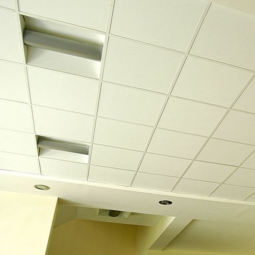 金属製仮天井 - LAY-ON SYSTEM - Tacer Ltd. - パネル / 防音