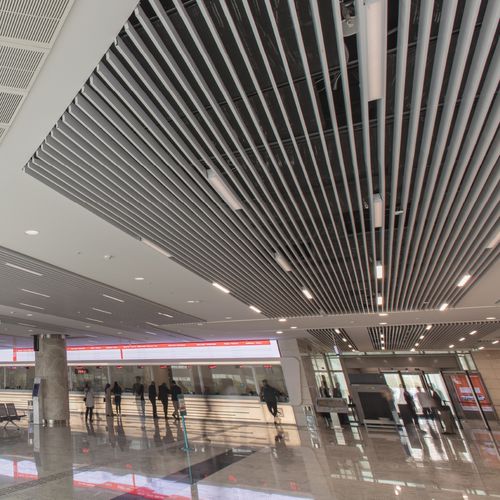 金属製仮天井 - EXTRUDED PROFILE - Tacer Ltd. - 薄板 / 防音