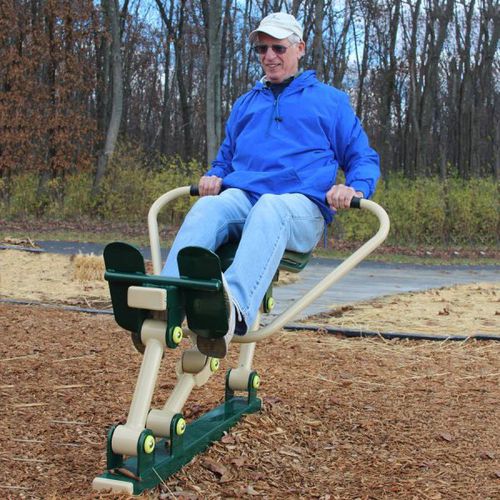 屋外用ローイングマシン - SGR2005-1-91 - Greenfields Outdoor Fitness