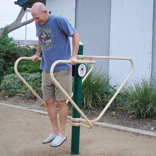 ディップス筋力トレーニングマシン - SGR2005-1-14 - Greenfields Outdoor Fitness - 屋外用