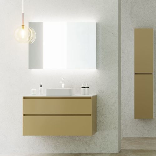 壁掛け式洗面台 - LOFT LEFT  - UAB KAME - MDF / コーリアン®製 / 北欧デザイン