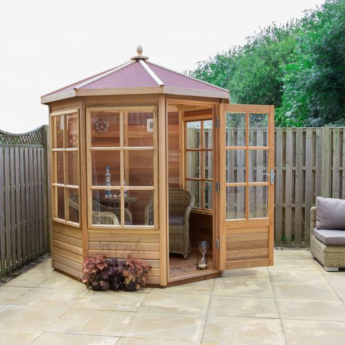 木製庭仮小屋 - SHIPTON - Alton greenhouses - レッドシダー製 / ガラス製 / 現代風