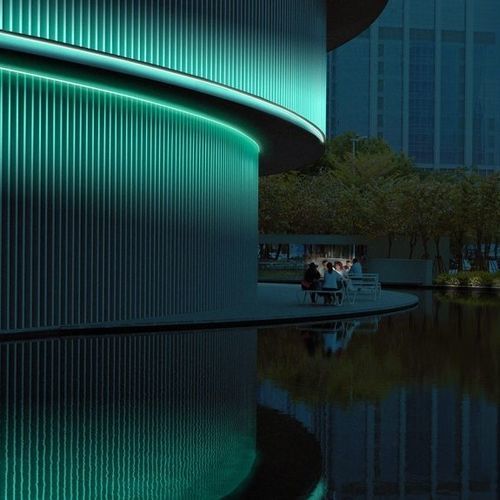 LED RGBWストリップライト - AQUA DELTA - Holectron - IP67 / クリスタル製 / 防水
