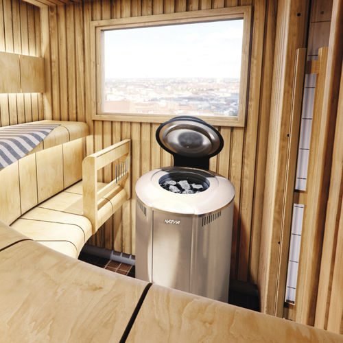 電動式サウナヒーター - FORTE EVER-READY - Almost Heaven Saunas - 0 - 5 kW / 5 kW...10 kW / 床置き