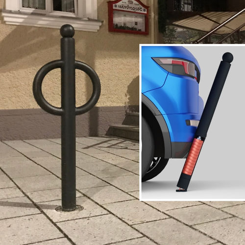 床置きバイクラック - Bike rack - SAEDI Ltd - セキュリティ / 公共スぺース用 / スチール製