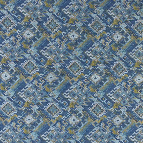 張り地 - FLORIDA : MARIANNA  - WIND - カーテン用 / 幾何学模様 / ポリエステル製