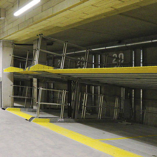 プラットフォーム付駐車システム - SLOPE - Modulo parking