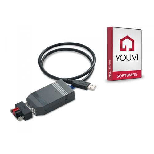 KNXインターフェイス モジュール - USB-CONNECTOR INKL. YOUVI SOFTWAREPAKET BASIC - PEAKnx - USB