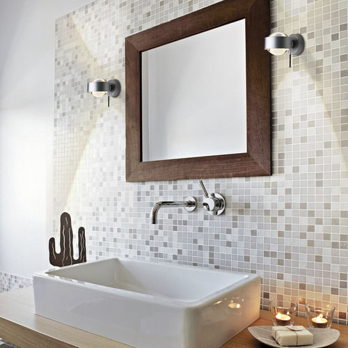現代風壁掛け照明 - PUK WALL + - Top Light GmbH & Co. KG. - 屋内用 / 金属製 / ホウケイ酸ガラス製