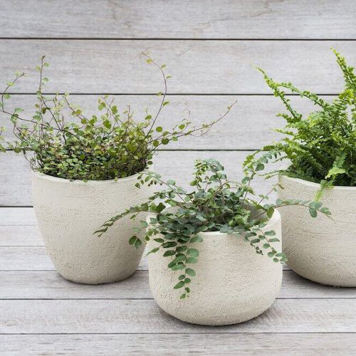 テラコッタ植木鉢 - KOS - Deseo Ceramics - 独立型 / 円形