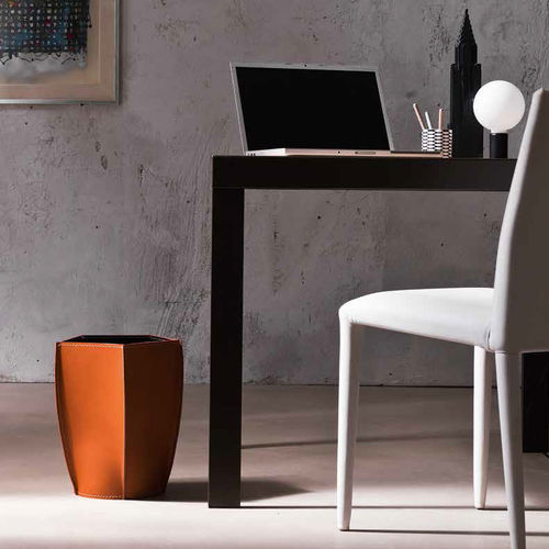 革製紙くずかご - POLIGONO - Limac Design®