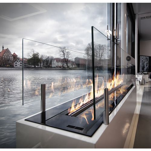 ガス暖炉 - FLA3 - Cheminée sur mesure - France - バイオエタノール / 独立型 / セントラル