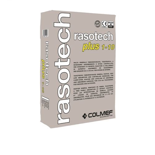 石工事用プラスタｰ - RASOTECH PLUS 1-10 MM - COLMEF - 仕上げ / コンクリート用
