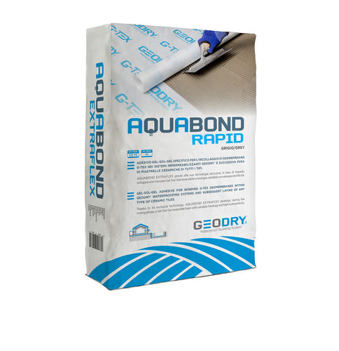 セメント製接着剤 - AQUABOND RAPID - GEODRY