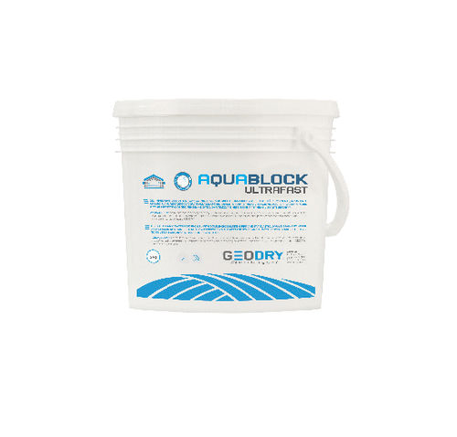 油圧式結合材 - AQUABLOCK ULTRAFAST - GEODRY