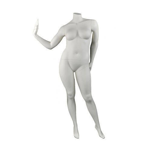 女性プラスサイズマネキン - DIS.VO1 - Cofrad Mannequins - 現実的 / ヘッドレス / 白色