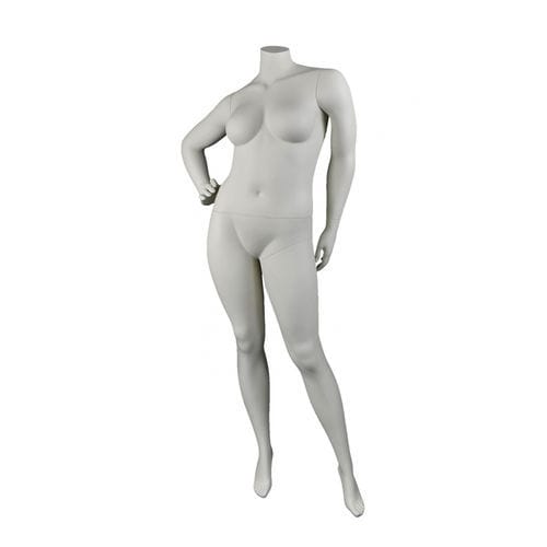 女性プラスサイズマネキン - DIS.VO4 - Cofrad Mannequins - 現実的 / ヘッドレス / 白色