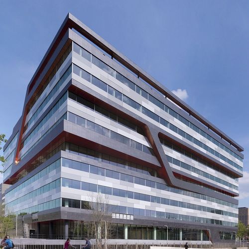 カセットサイディング - RABOBANK HEADQUARTERS - ALUCOBOND - 複合素材 / アルミニウム / インターロッキング