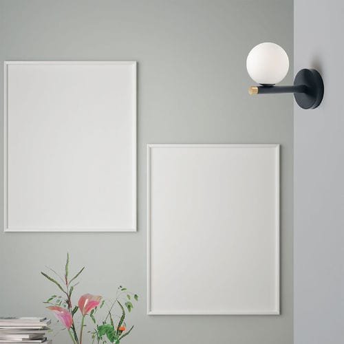 現代風壁掛け照明 - POMÌ - Miloox - 屋内用 / ブラッシュド黄銅 / 真ちゅう製