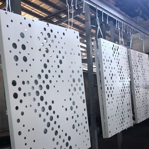 有孔シ－トメタル - MCT-P01 - M-City Aluminum Co., Ltd. - アルミニウム製 / 外壁用 / 壁用