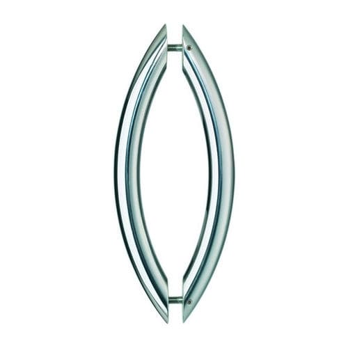 ガラス製ドア用引き手 - TCBM-ARCO  - CBM /Group Blamar - ポリッシュステンレススチール製 / 現代風 / 家庭用