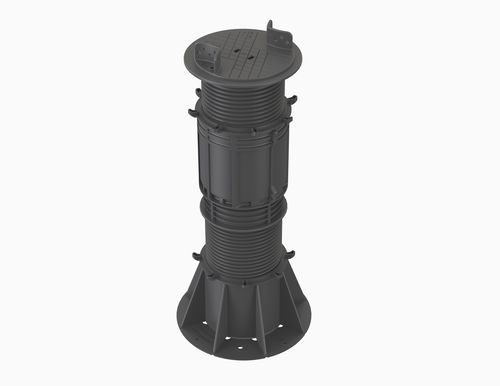 ポリプロピレン製上げ床サポート - VERSIJACK® VJ-F6 281-450 mm - Elmich Pte Ltd - 屋外用 / 屋内用 / 調整可能