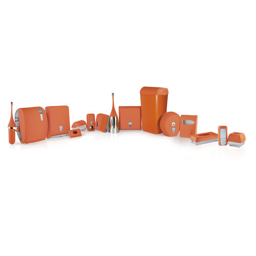 プラスチック製バスル－ムセット - LINEA COLORED - ORANGE - MAR PLAST Group S.p.A. - 床置き / 壁取り付け式 / ホテルの部屋用