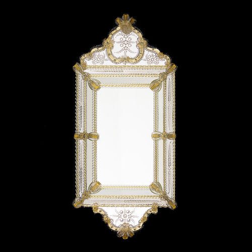 壁かけ式鏡 - VICTUS  - Original Murano Glass s.n.c. - 伝統的 / 長方形 / ムラノガラス製