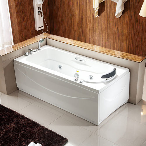 地上ジャグジー - A045 - Shaoxing Joyful Bathroom Co., Ltd - 長方形 / 1人用 / アクリル製