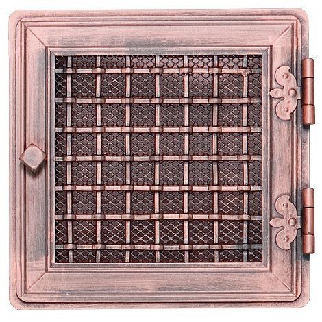 スチール製換気グリル - STYLISH COPPER PATINA - Parkanex Sp. z o.o. - 長方形 / 正方形 / 調整可能