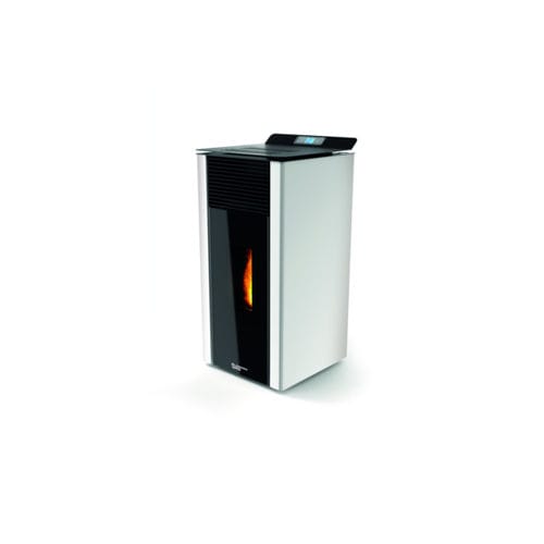 ぺレットストーブ - VERONICA 11  - Laminox S.r.l. - 0 - 5 kW / 10 kW...20 kW / 現代風
