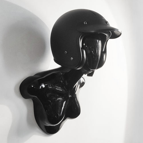 陶器製ヘルメットホルダー - DARK BESSIE - FRANCOLLECTION - 釉薬使用セラミック製 / 壁面 / 手作り