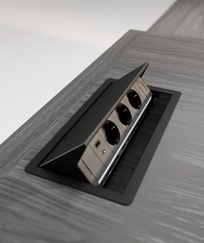 電流コンセント - VERSANET - ASA International Group - USB接続 / HDMI（高精細度マルチメディアインターフェース） / 3つ