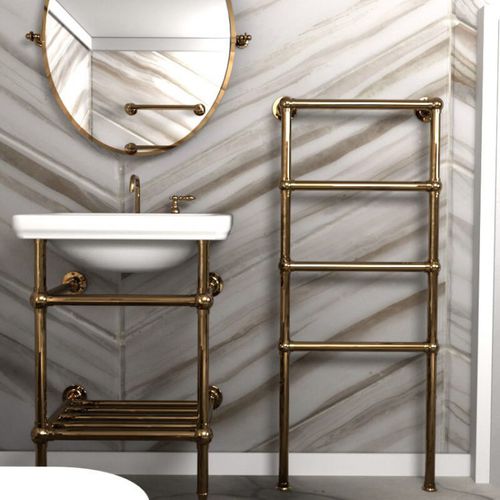 お湯タオル乾燥ヒーター - FAIRWF-3-E - Opus Bathrooms - 電動式 / 伝統的 / 真ちゅう製