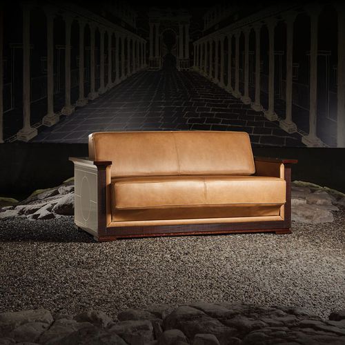 現代風ソファー - Nouvel Espace Furniture - ベロア / コットン / 革製