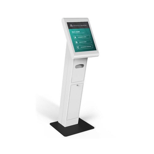 屋内用インターネットキオスク - QUARTZ DISPENSER - PARTTEAM & OEMKIOSKS - 待ち行列管理 / マルチタッチスクリーン