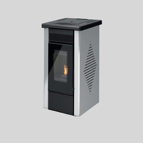 ぺレットストーブ - GIGLIO - LineaVz - 10 kW...20 kW / 現代風 / スチール製