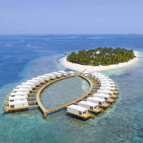プレハブ家 - WATER VILLA - Eco-Resorts - 空中 / エコ / 耐震性