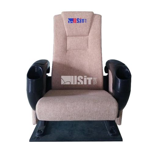 スチール製映画館用アームチェア - UA-638 - Usit Seating - ポリプロピレン製 / 業務用 / ベージュ