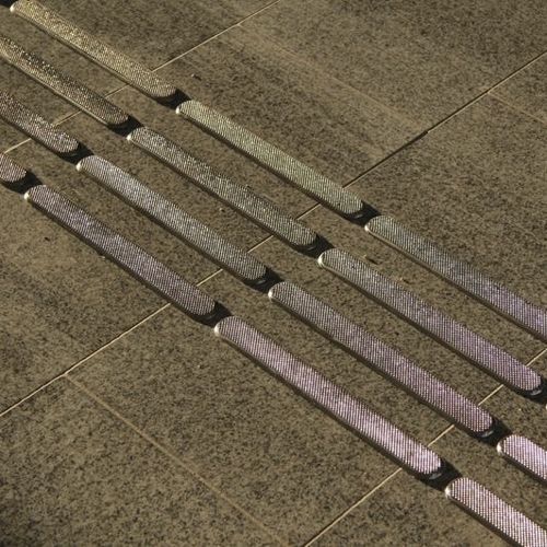 触覚視覚障害者誘導用ブロック - PD4 - OLEJÁR spol. s r.o. - ステンレス網製 / コンクリート製