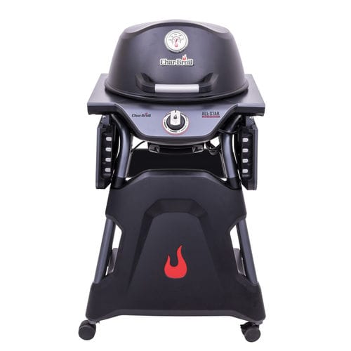 電気バーベキューコンロ - ALL-STAR 120 B  - CHARBROIL - キャスター付き / 鋳鉄製 / ステンレススチール
