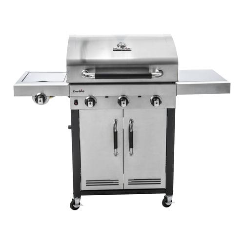 ガスバーベキューコンロ - ADVANTAGE 345 S - CHARBROIL - キャスター付き / ステンレススチール / 収納付き