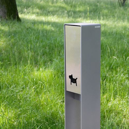 床置き犬の糞回収用袋分配器 - RAILA DOG - STREETPARK s.r.o. - 公共スぺース用 / 溶融亜鉛メッキ鋼製