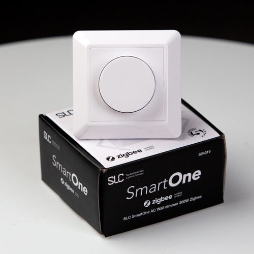 壁取り付け式ライト調光器 - SLC SMARTONE AC 250W ZIGBEE - The Light Group - DINレール / ホームオートメーション