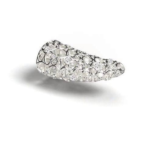 現代風家具用ノブ - ALAMARO LUX - Guimer S.r.l - 真ちゅう / swarovski® クリスタル製