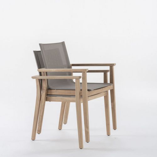 現代風ダイニングルーム用チェア - LUGANO  - Arco arredi
Arco arredi - 屋内用 / 布製 / テック製脚