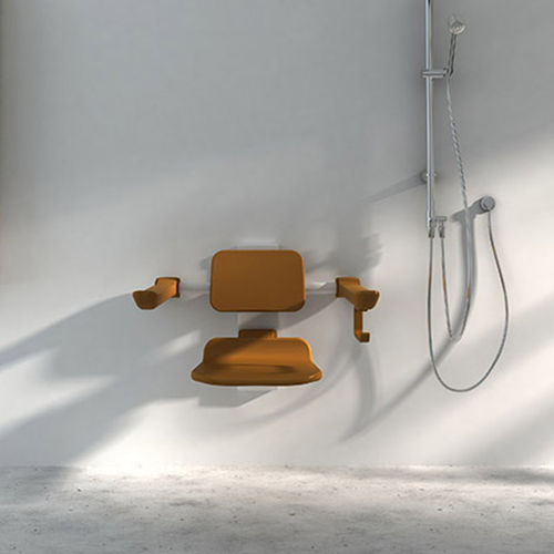 折り畳み式シャワーシート - SS-000 - Oceanwell - 壁取り付け式 / ポリウレタン製 / スチール製