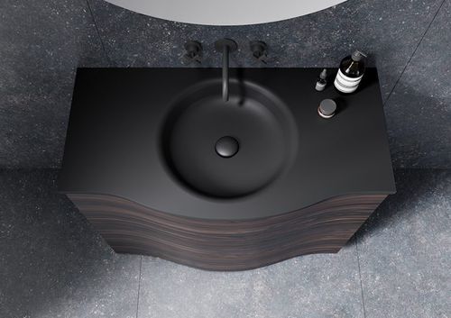 ビルトイン式洗面器 - DUNE - Sanchis Muebles de Baño - 複合素材 / 1つ / 円形